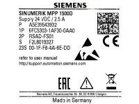 Siemens SINUMERIK MPP 1500D 6FC5303-1AF30-0AA0 Push Button Panel NEW bulk